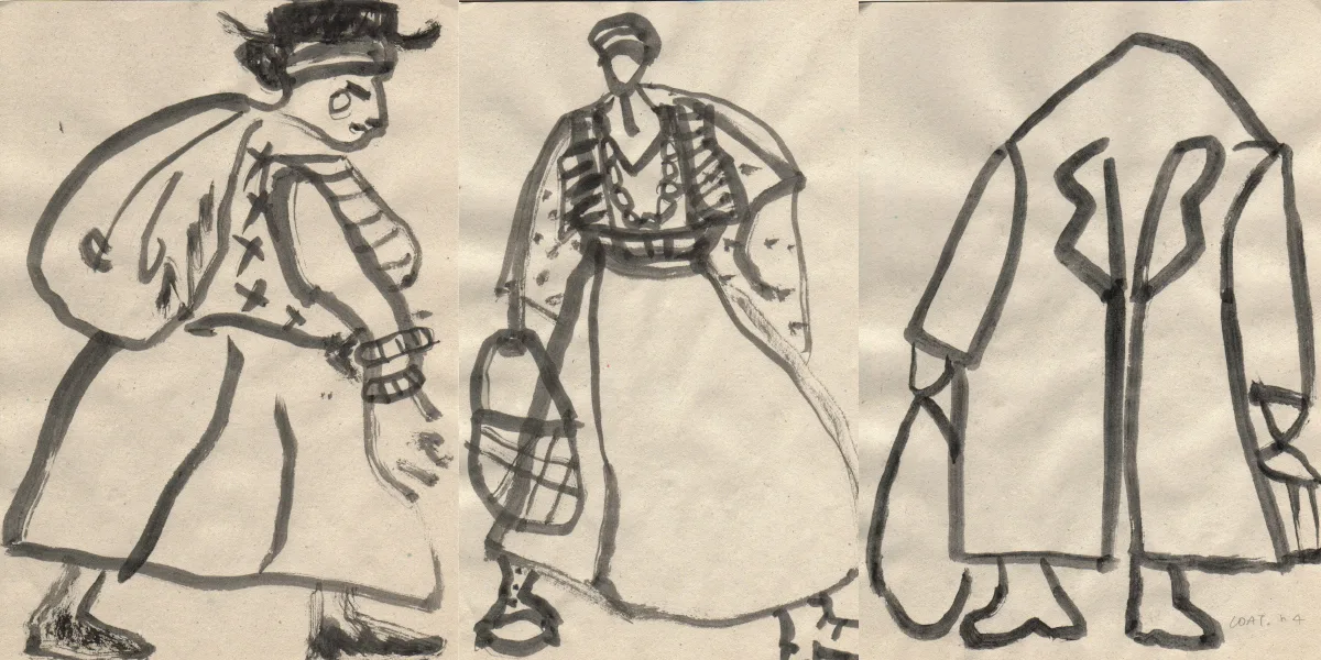 costume drawing Antonella Diana